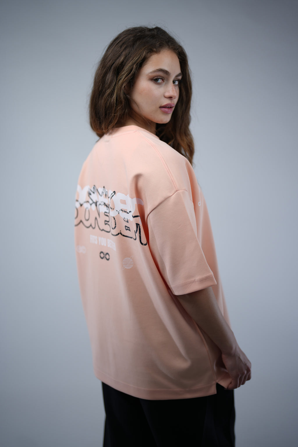 Simon Oversized Printed Tee