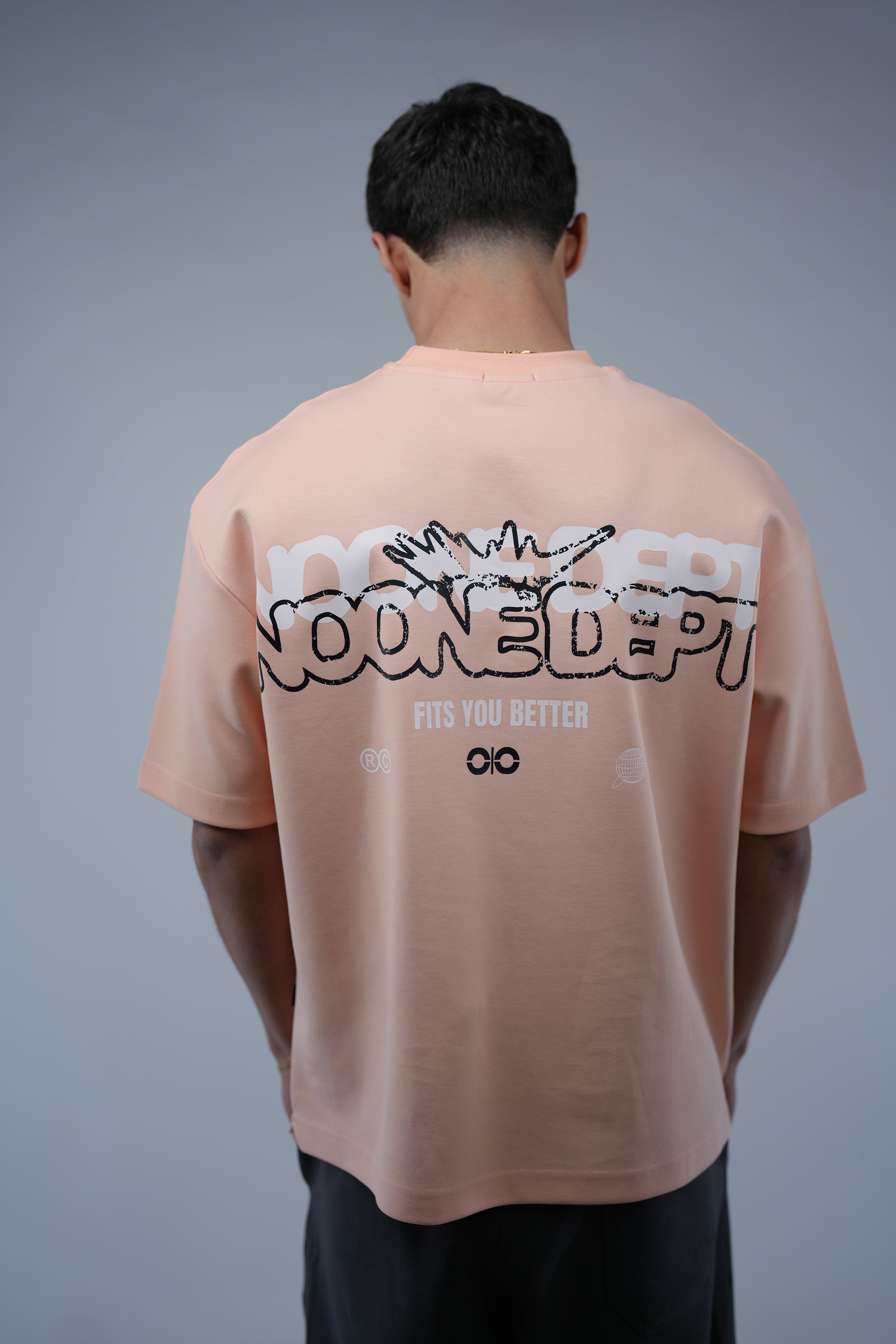 Simon Oversized Printed Tee.