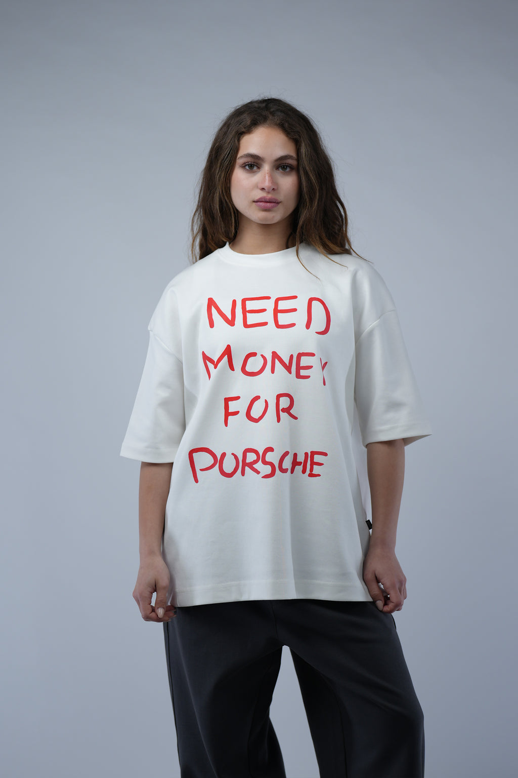 Need Money Oversized Tee