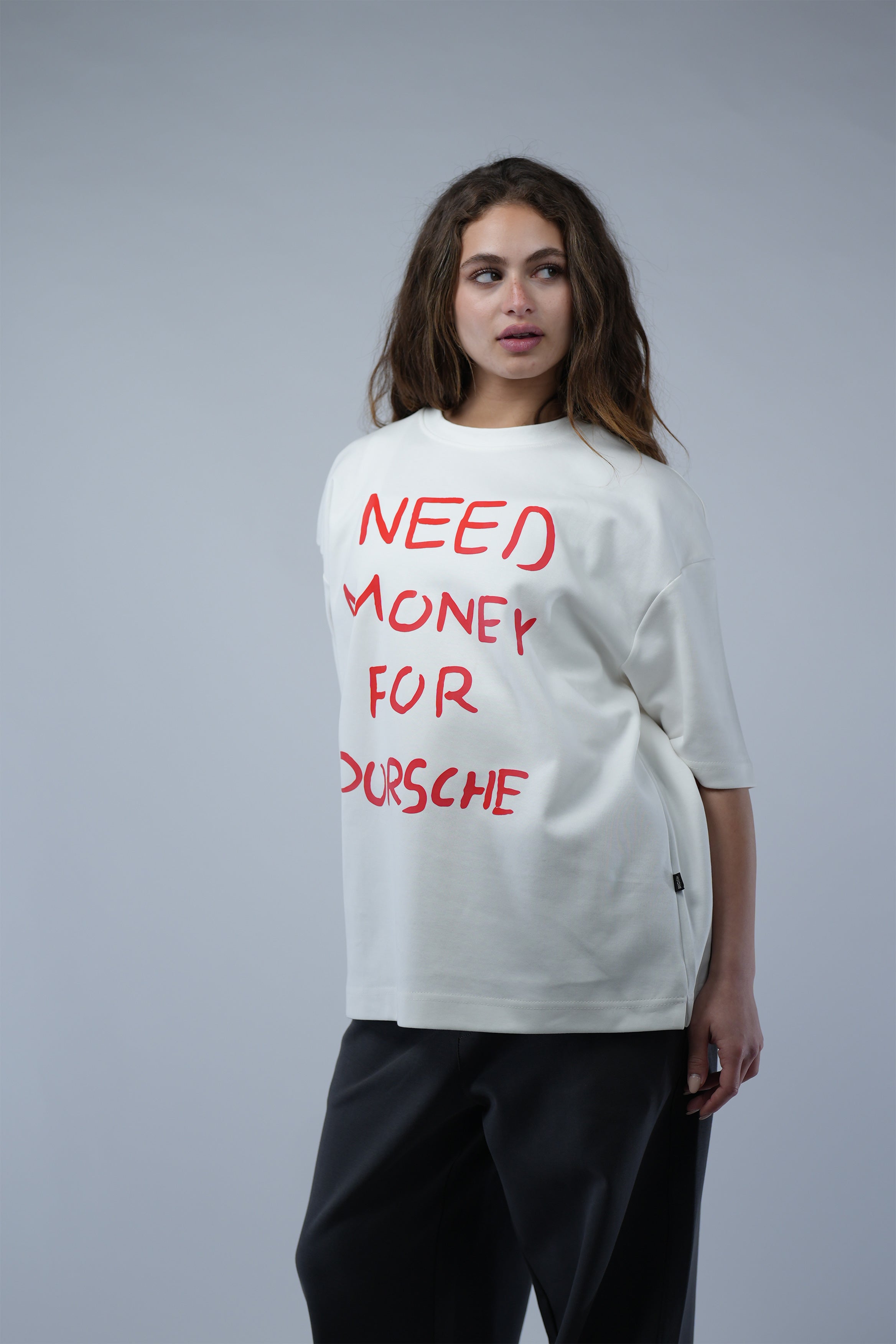 Need Money Oversized Tee
