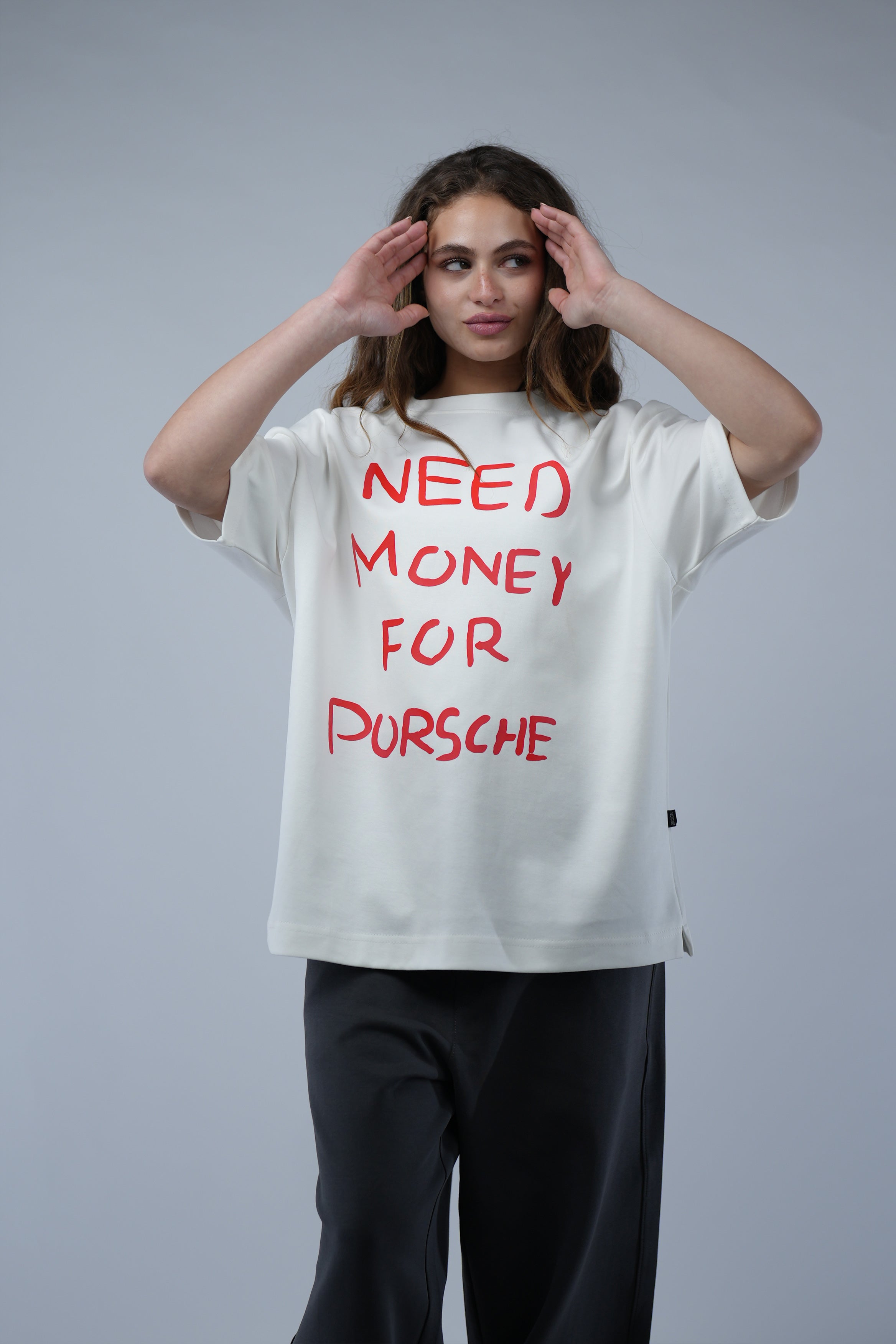 Need Money Oversized Tee
