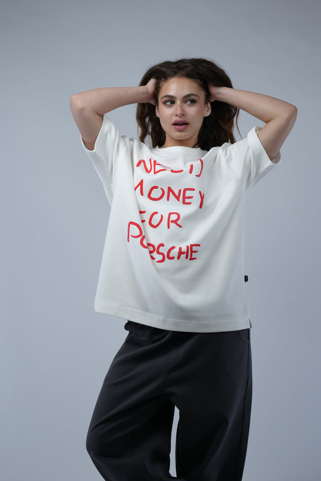 Need Money Oversized Tee